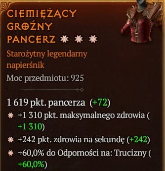 Sezon 4 Legendarny Pancerz Armor 3 GA