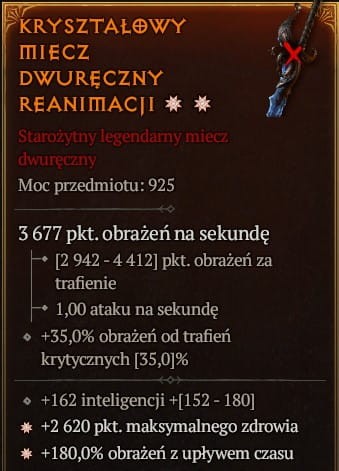 Sezon 4 Legendarny Miecz 2 GA