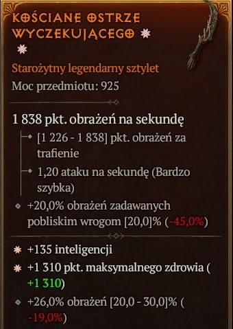 Sezon 4 Legendarny Sztylet 2 GA