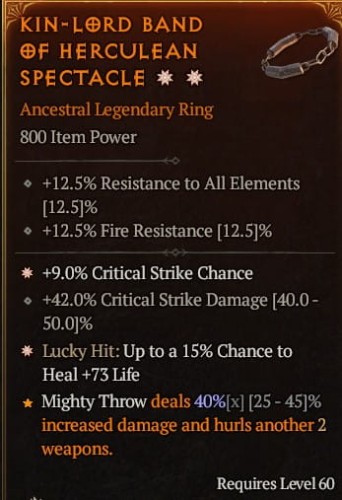 2 GA RING Pierścień SEZON 7