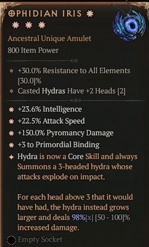 4 GA OPHIDIAN IRIS DIABLO 4 SEZON 9
