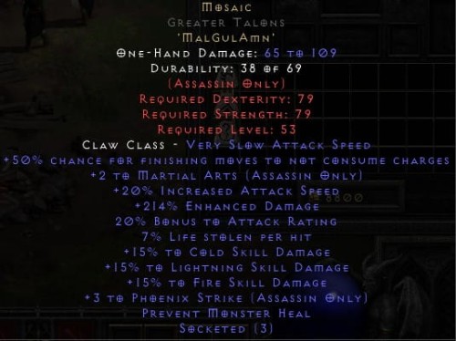 Mosaic GT Mozaika 3 Phoenix Strike 15/15/15 ROTW Non Ladder