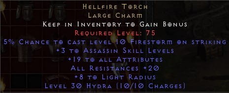 19/20 Zabójczyni Assa Torch Pochodnia ROTW Non Ladder
