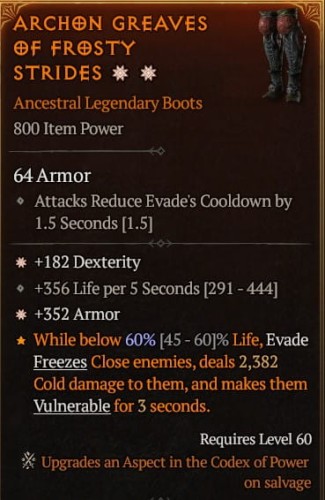 2 GA BUTY DEX ARMOR SEZON 10