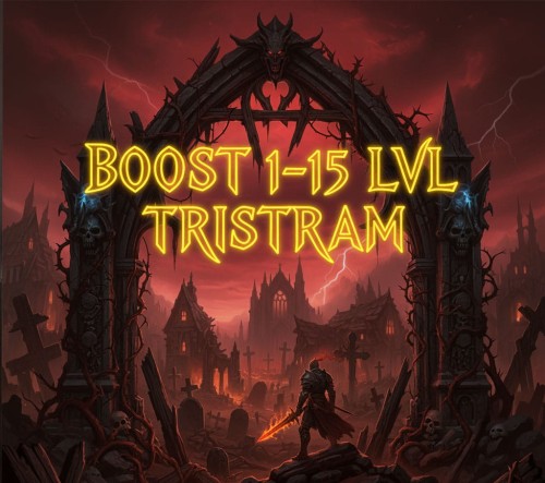 BOOST TRISTRAM RUNS Od 1 lvl do 15 lvl NON LADDER Diablo 2