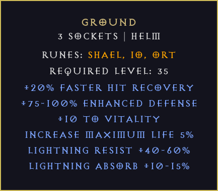 Grunt Ground Diablo 2 Resurrected D2R ROTW Ladder