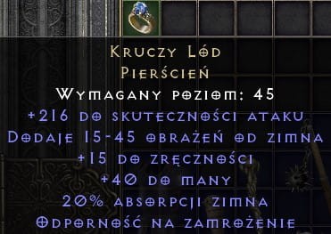 Kruczy Lód Raven D2R Diablo 2 Resurrected ROTW Ladder