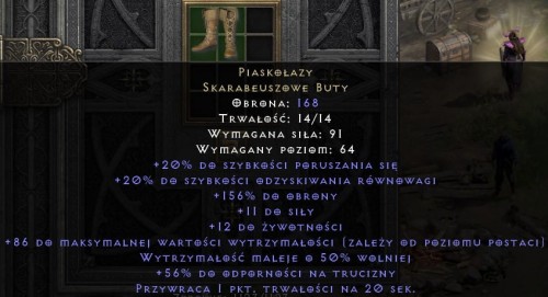Piaskołazy Sandstorm Trek D2R Diablo 2 Resurrected ROTW Ladder