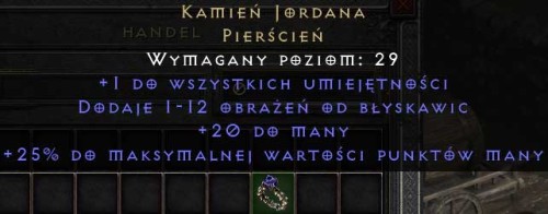 Soj Kamień Jordana Diablo 2 Resurrected ROTW Ladder