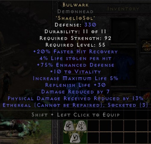 ETH BULWARK D2R ROTW LADDER