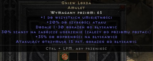 Gniew Lorda Highlord Diablo 2 Resurrected ROTW Ladder