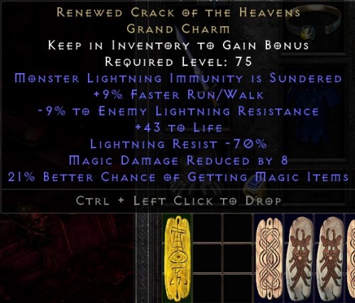 RENEWED LIGHT SUNDER Crack of the Heavens D2R ROTW LADDER