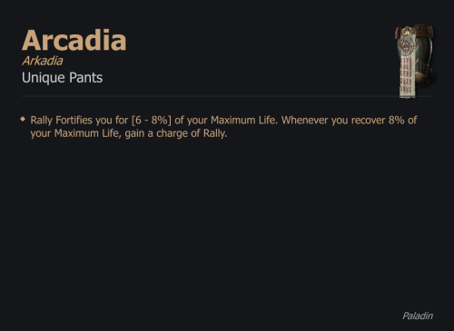 Arcadia / Arkadia UNIKAT Diablo IV SEZON