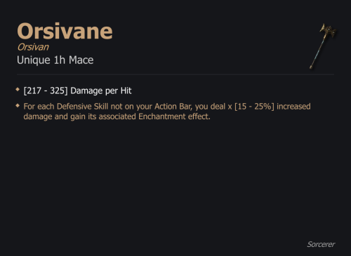 Orsivane / Orsivan UNIKAT Diablo IV SEZON