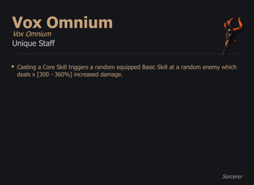 Vox Omnium / Vox Omnium UNIKAT Diablo IV SEZON