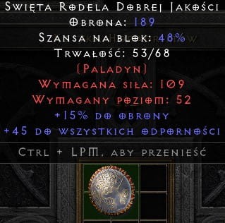 Święta Rodela 45 All Res 15 Ed D2R ROTW Non Ladder