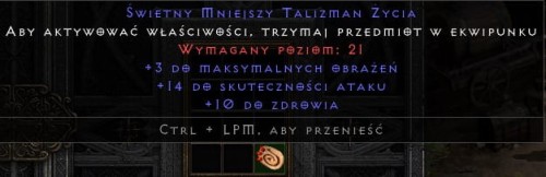 Talizman 3/14/10 ROTW Non Ladder