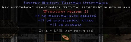 Talizman 3/17/15 ROTW Non Ladder