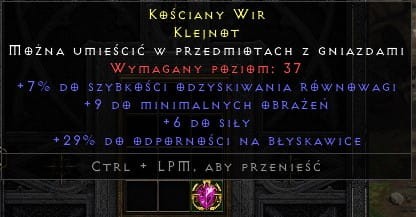 Klejnot Rare 4 Statystyki ROTW Non Ladder