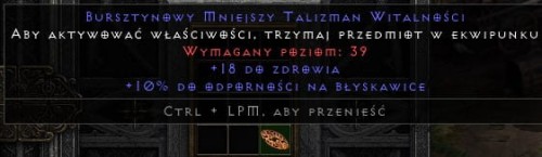 Talizman 18 Life 10 Light Res ROTW Non Ladder
