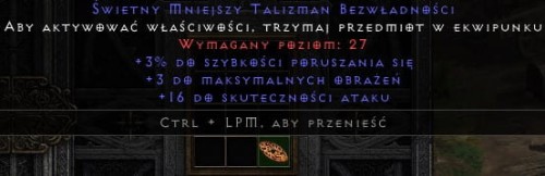 Talizman 3/3/16 ROTW Non Ladder