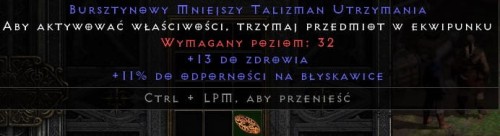 Talizman 13 Life 11 Light Res ROTW Non Ladder