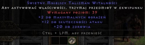 Talizman 2/12/20 ROTW Non Ladder