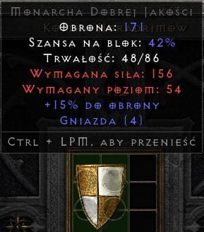 Monarcha 15 ED 4 Sockets D2R ROTW Ladder