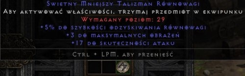 Talizman 5/3/17 ROTW Non Ladder