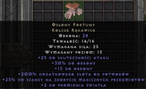 Osłony Fortuny Chances Diablo 2 Resurrected (D2R) Non Ladder