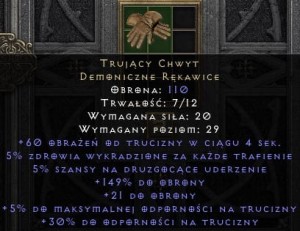Trujący Chwyt D2R Diablo 2 Resurrected Non Ladder
