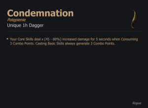 Condemnation / Potępienie UNIKAT Diablo IV SEZON