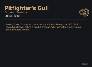 Pitfighter's Gull / Oszustwo Gladiatora UNIKAT Diablo IV SEZON