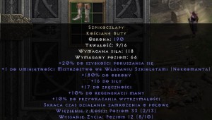 Szpikoczłapy Marrowwalk D2R Diablo 2 Resurrected Ladder