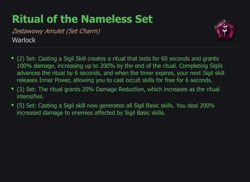 Ritual of the Nameless Set