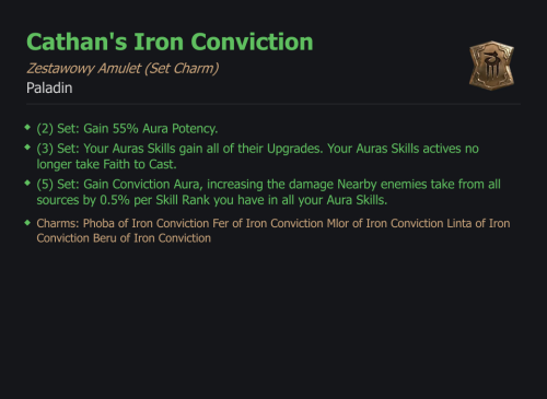 Cathan's Iron Conviction