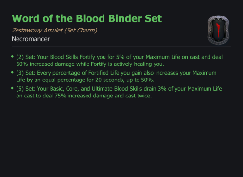 Word of the Blood Binder Set