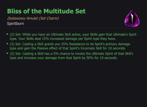 Bliss of the Multitude Set