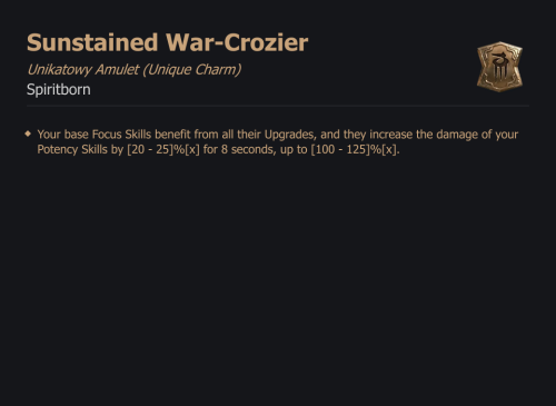 Sunstained War-Crozier