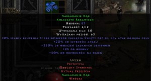 LOH Nakładanie Rąk Rękawice D2R Diablo 2 Resurrected Non Ladder