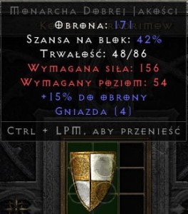 Monarcha 15 ED 4 Sockets D2R Non Ladder